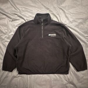 Vintage 90s Timberline Colorado US Postal Service Fleece Jacket Mens XL Black